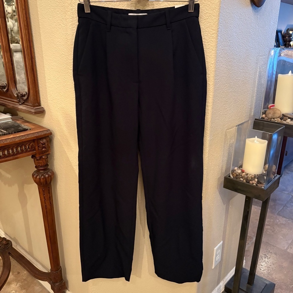 NWT~ABERCROMBIE & FITCH Women Black Dress Pants Size 6/28